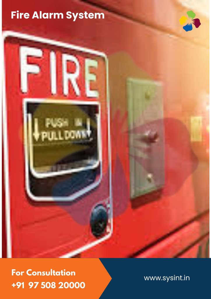 Wireless intruder alarm and fire smoke detector installation in Namakkal